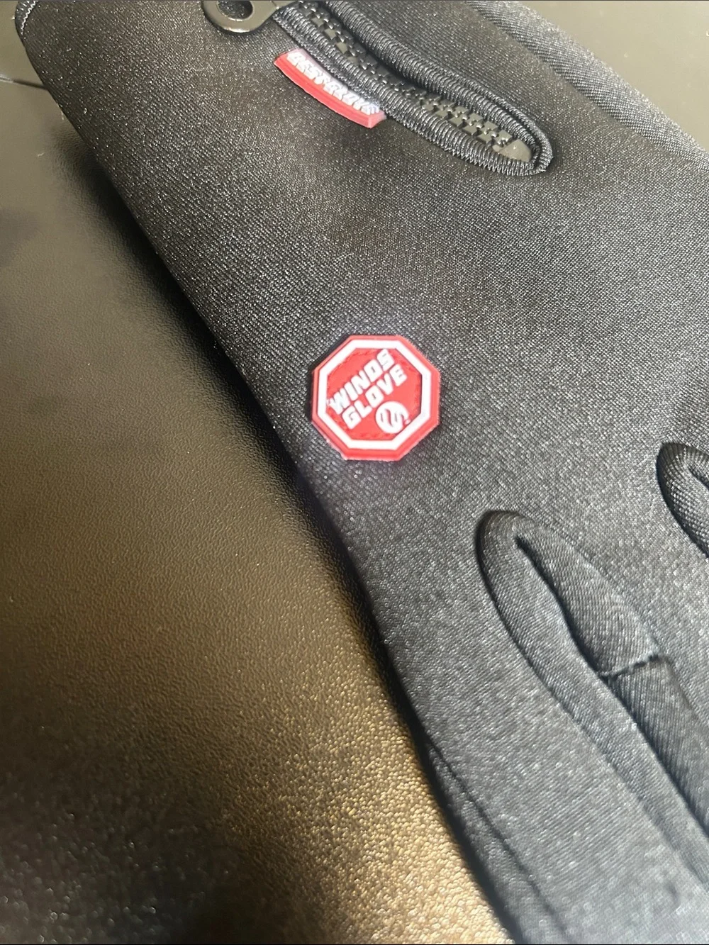 B-Forest thermal windproof-gloves featuring a water-resistant softshell Size S